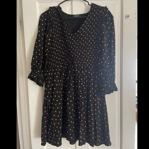 Madewell cute quarter sleeve dress!